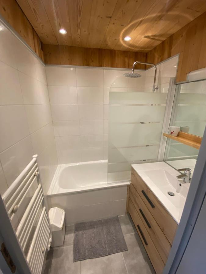 Chaleureux Appartement Renove Ambiance Chalet Praz-sur-Arly Bagian luar foto