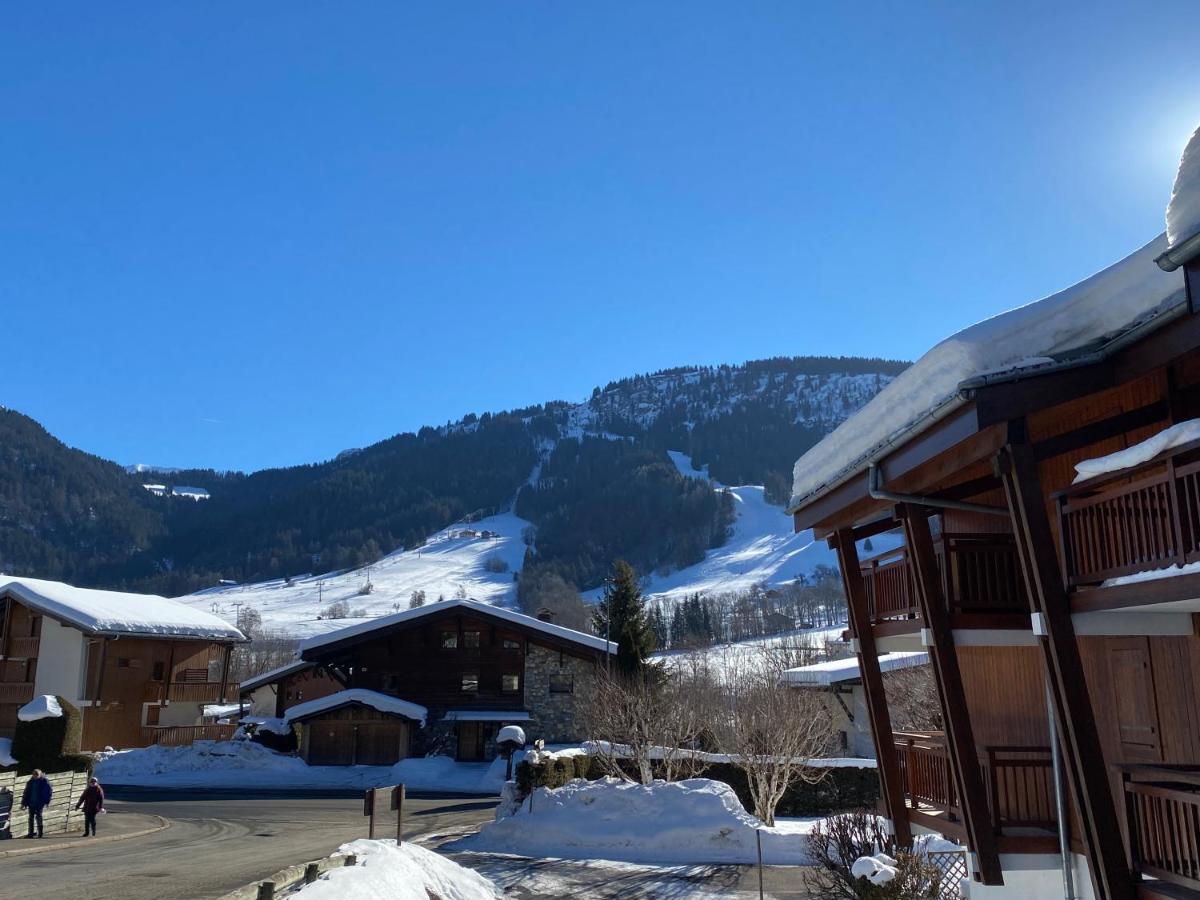 Chaleureux Appartement Renove Ambiance Chalet Praz-sur-Arly Bagian luar foto